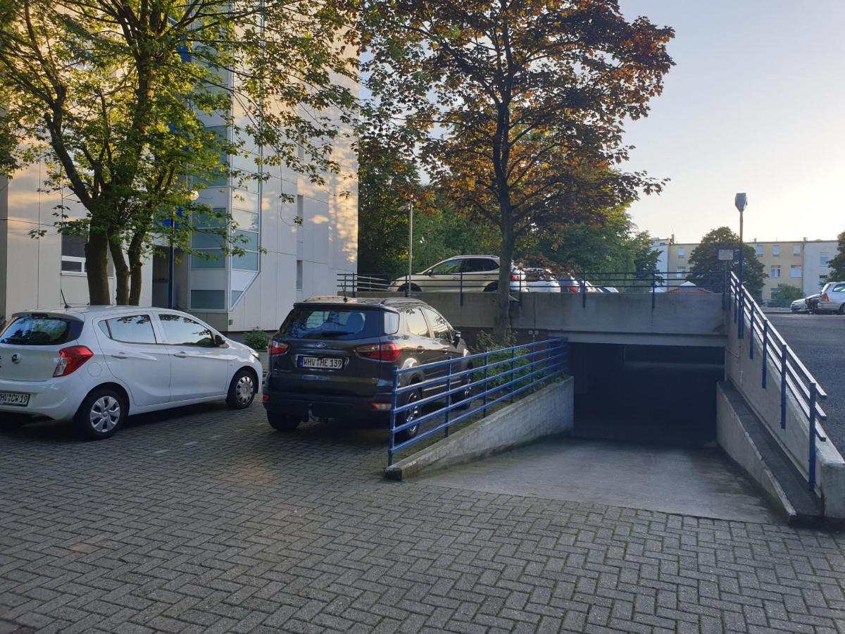 191 Ferienwohnung Deichbrücke Wilhelmshaven Exterior foto